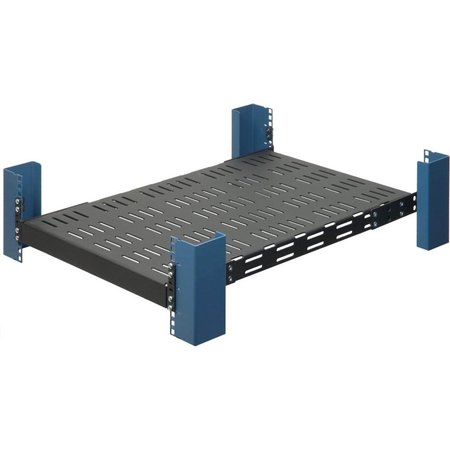 RACK SOLUTIONS 4Post Heavy Duty Fixed Shelf w/ 900 Pound Weight Cpacity. Shelf Depth 108-0991